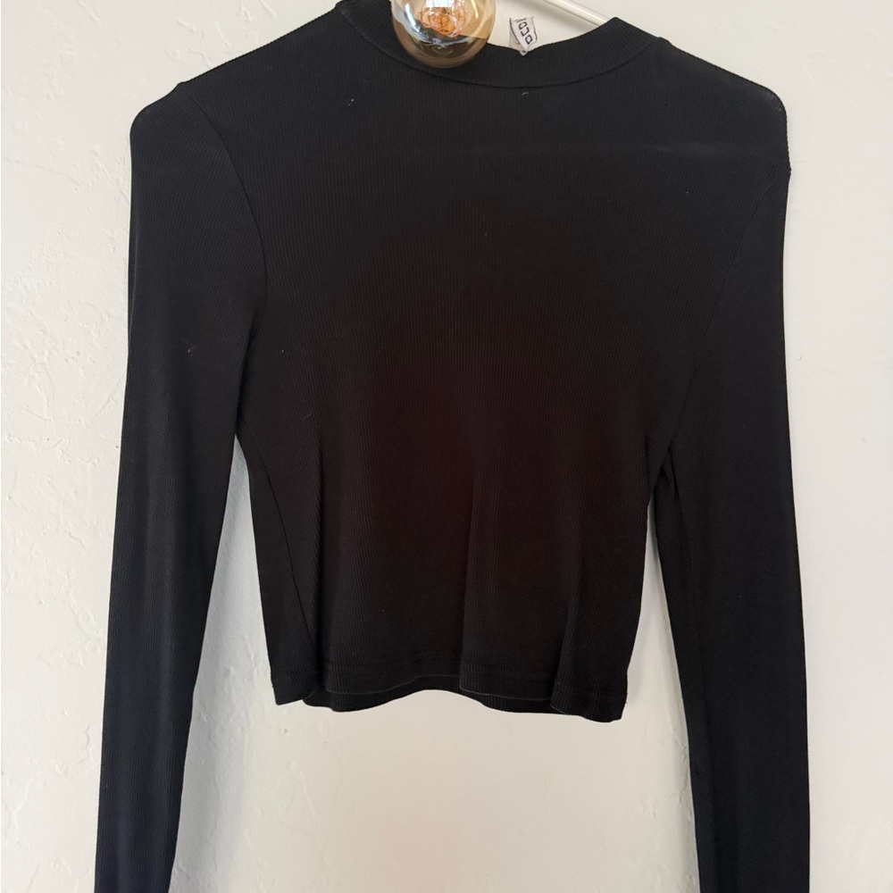 Black Long Sleeve Women's Top
